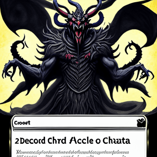 AI generated: discord, god of chaos