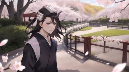 Byakuya Kuchiki Lora (Bleach)