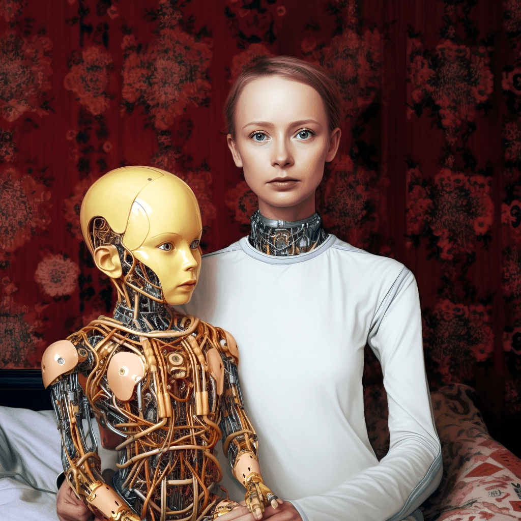 AI generated: AI inbreeding 