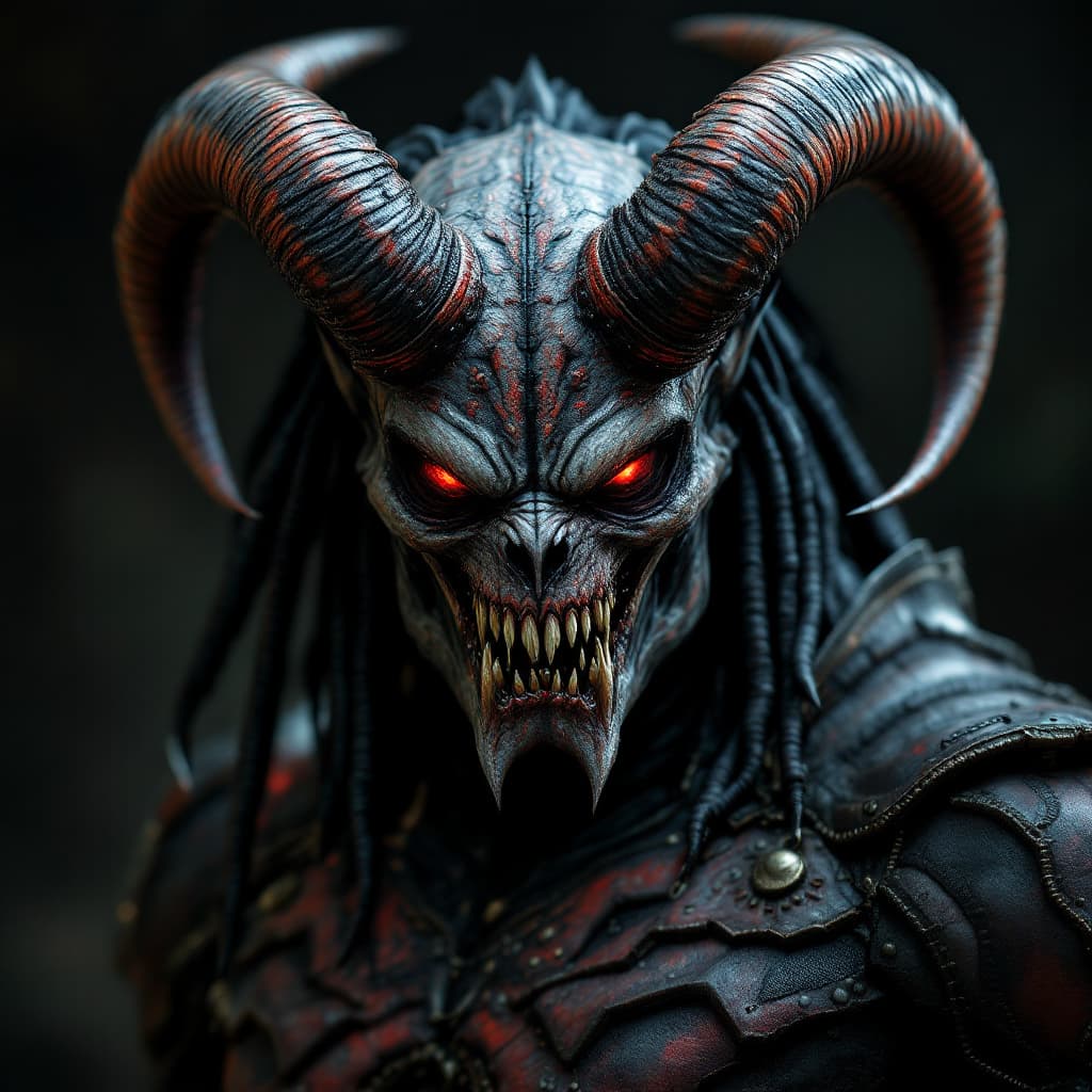 AI generated: devil predator, ultra detail, full detail, rich style, realistic 3D, 4k, micro details --ar 2:3 --s ...