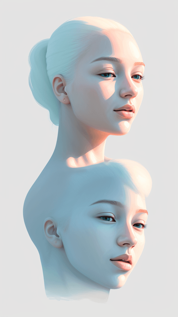 AI generated: (best quality,ultra-detailed,realistic:1.2) technology, clean lines, minimalist artwork, vibrant col...