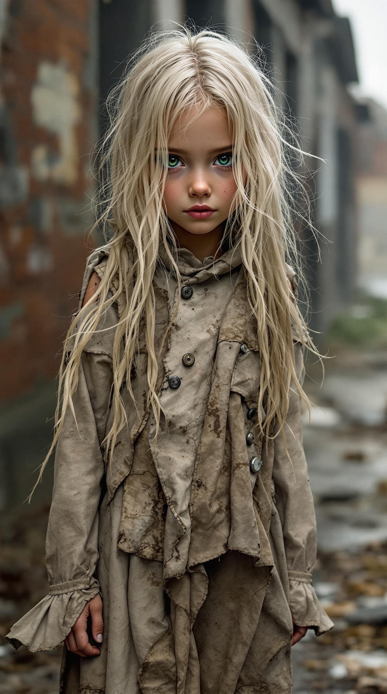 AI generated: a professional photo of a exceptionally of the most beautiful Russia girl (age 9) in the world, show...