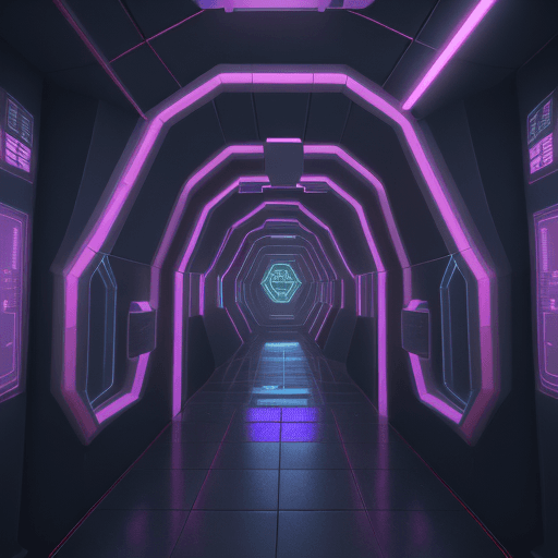 AI generated: Increased security of the account system, holographic interface with security icons inserted into th...
