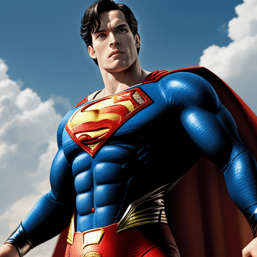 AI generated: Un superman