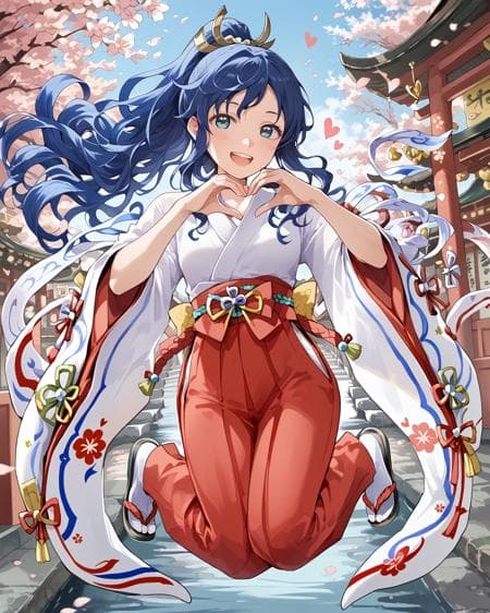 Miko Shrine Maiden Clothes - Image 3
