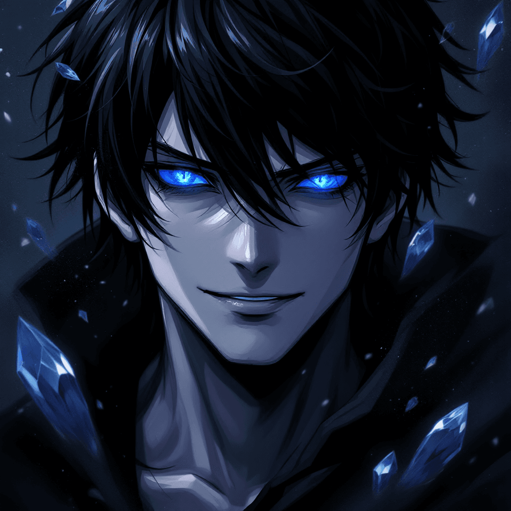 AI generated: generate an image in anime style.

Make it dark and manga styled, only his eyes with colour. Make it...