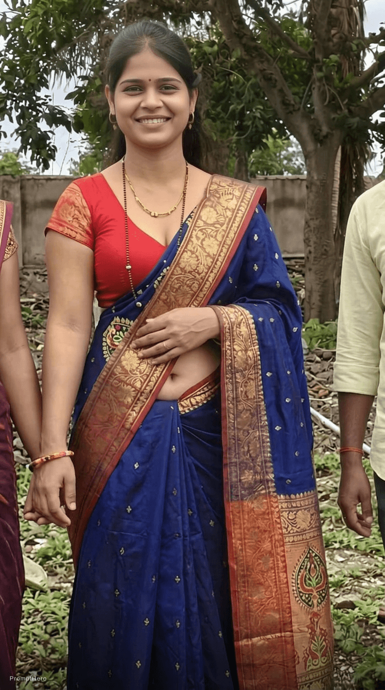 AI generated: Showing navel