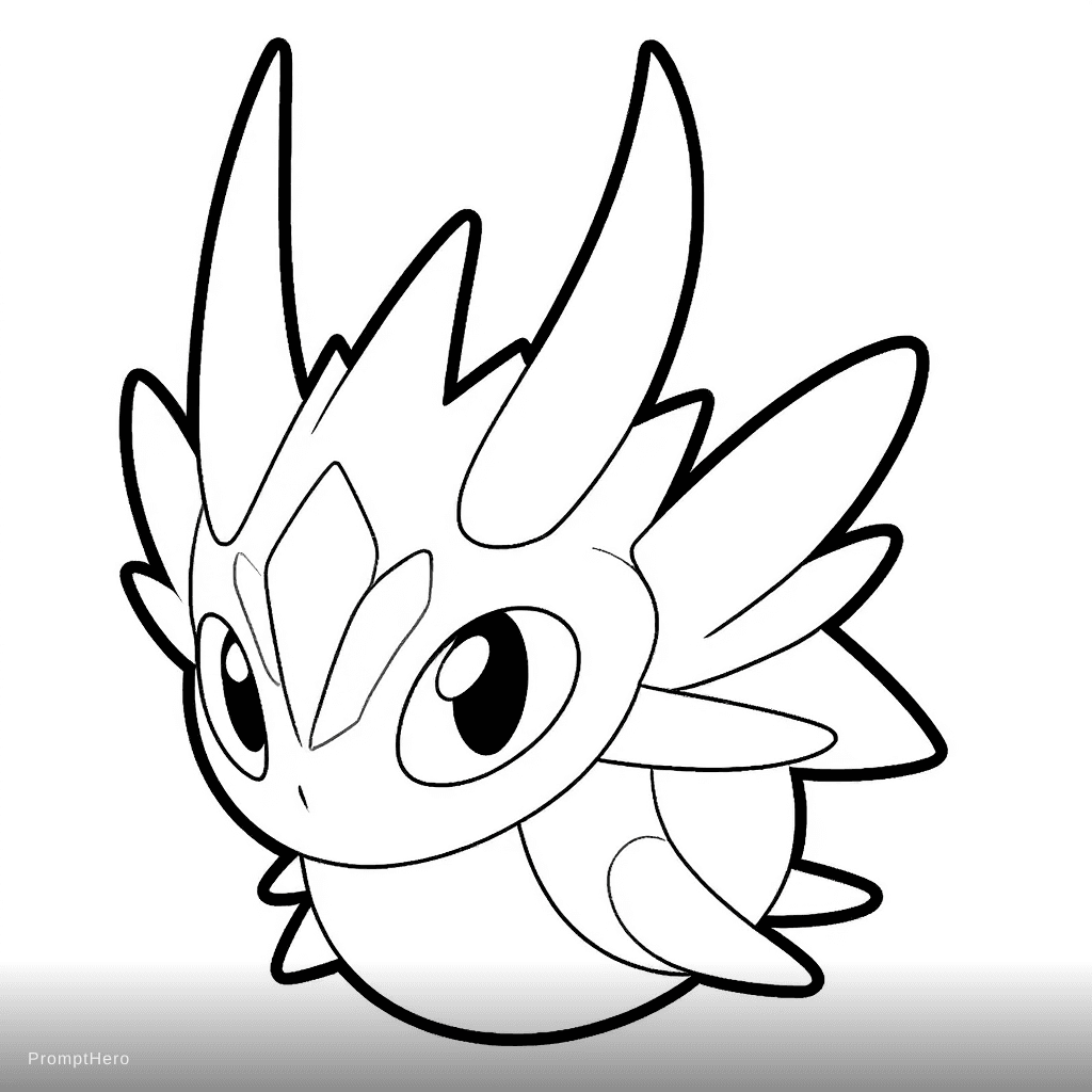 AI generated: Turn this image into a colour-by-number