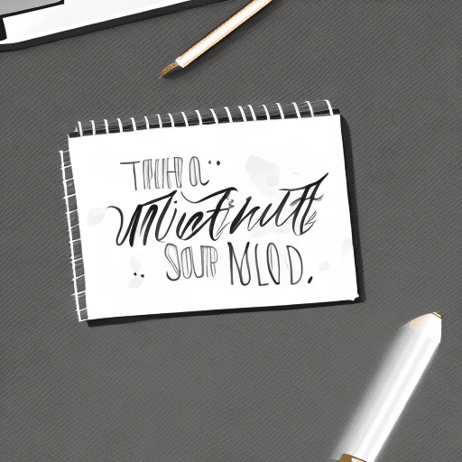 AI generated: motivational quote planner sticker, vector, white background, transparent