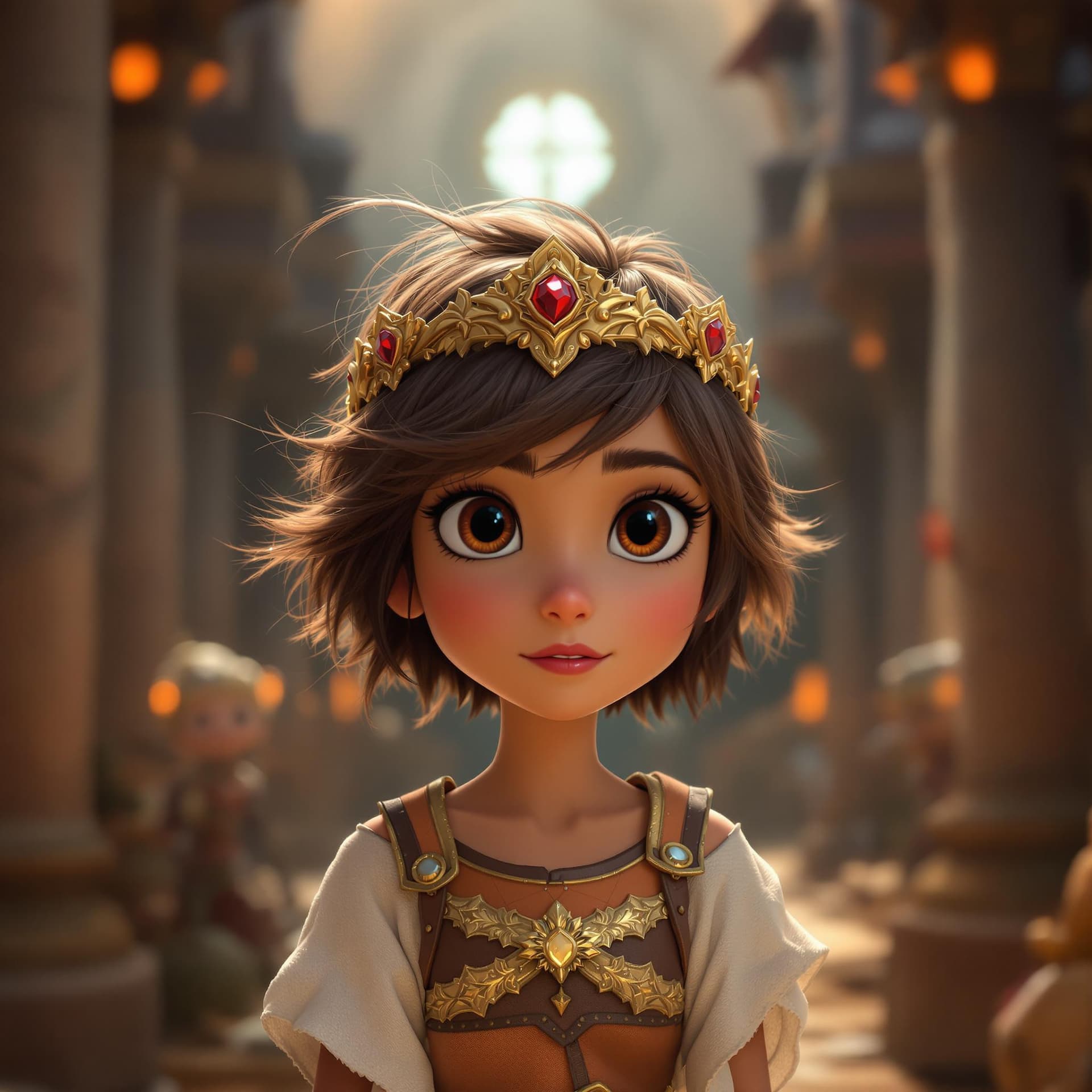 AI generated:  3D Pixar cartoon style, Ultra HDR, 3D intricate details, vibrant colors, realistic lighting, Dramat...