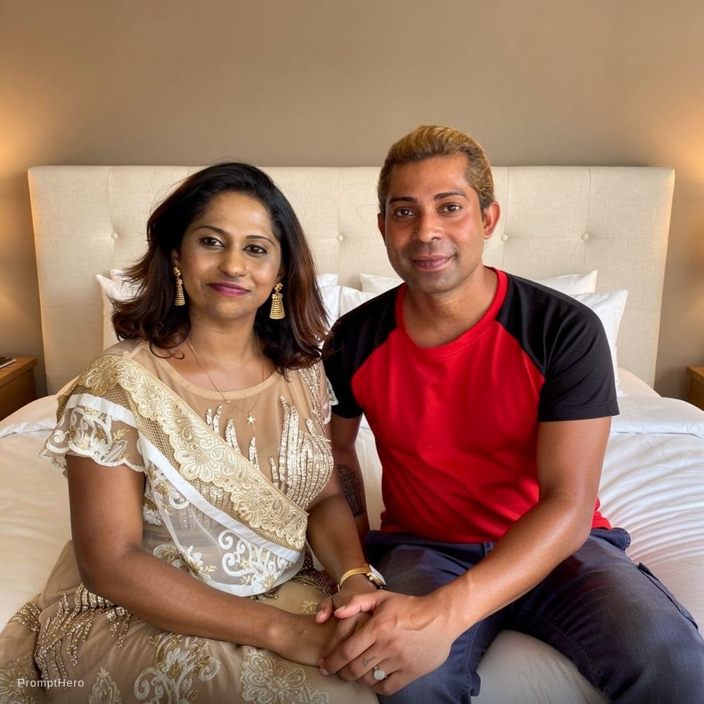 AI generated: couple sex in bad