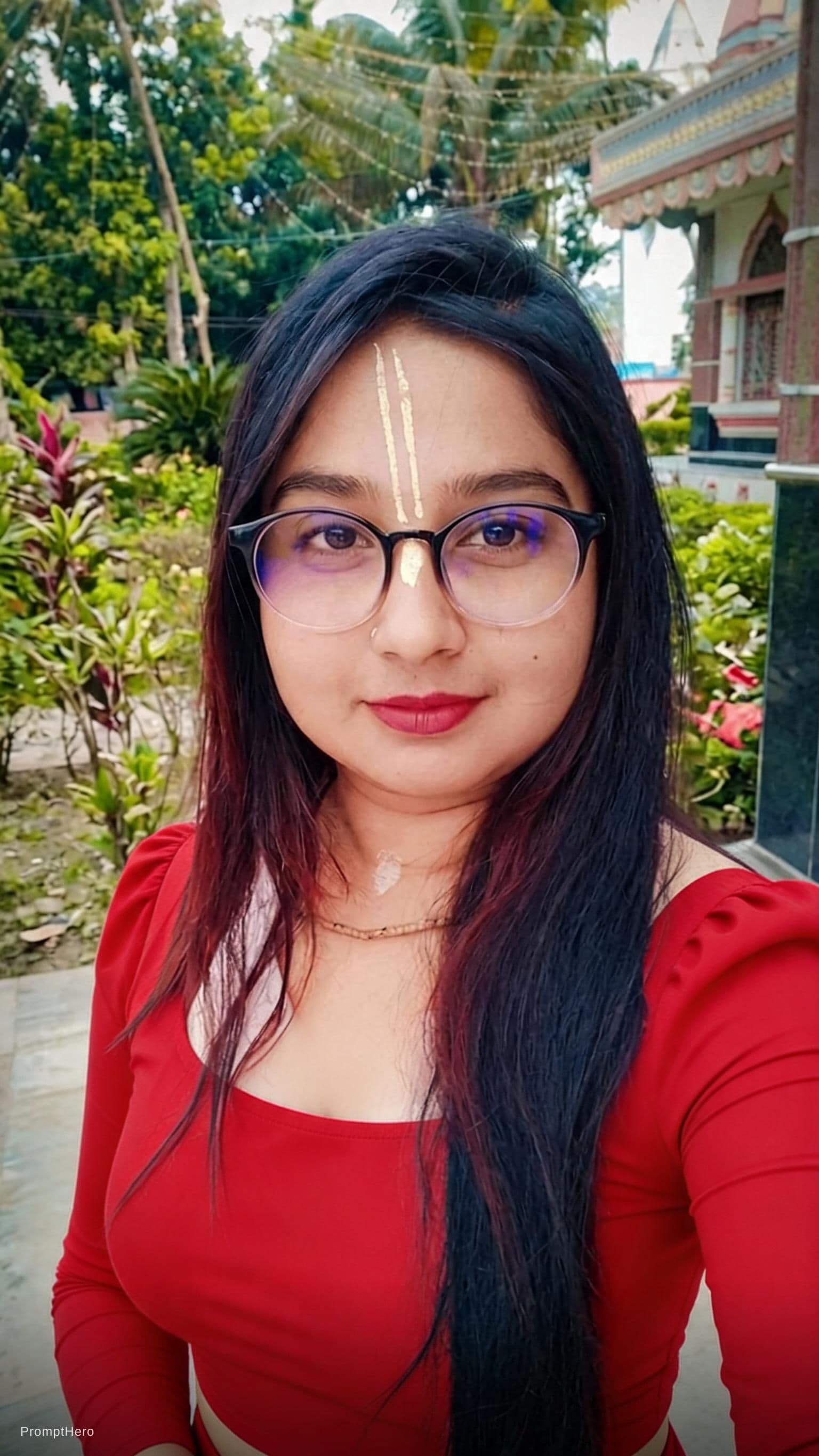 AI generated: In a super hot sexy realistic 36 size red lingeries