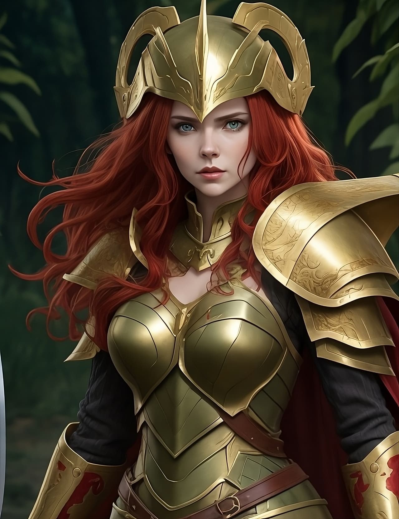 AI generated: malenia elden ring 