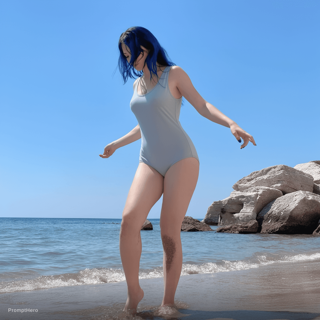 AI generated: A girl nude