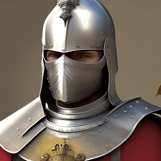 AI generated: High Definition Photo of a ultra realistic Medieval male named Sir Robert De Henge, Knight of the Re...