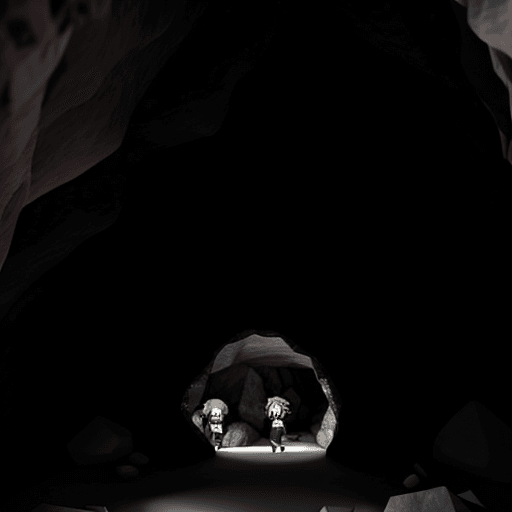 AI generated: stray kids kpop band having a schizophrenic breakdown in a cave ultra realistic 8k 