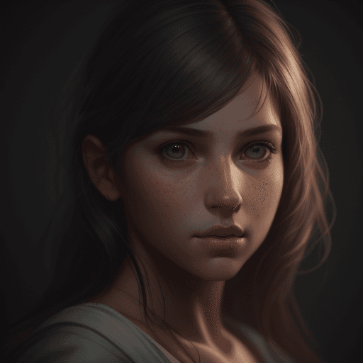 AI generated: realistic portrait of a girl, soft realistic lighting, character art, by Fernando Alvarez Diaz, (8k)...