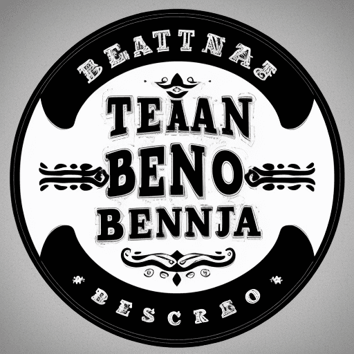 AI generated: LOGO OF RESTAURANT , TEXT TIERRA BENDITA DUST BLACK WHITE ,  clear, ghostly, smoke