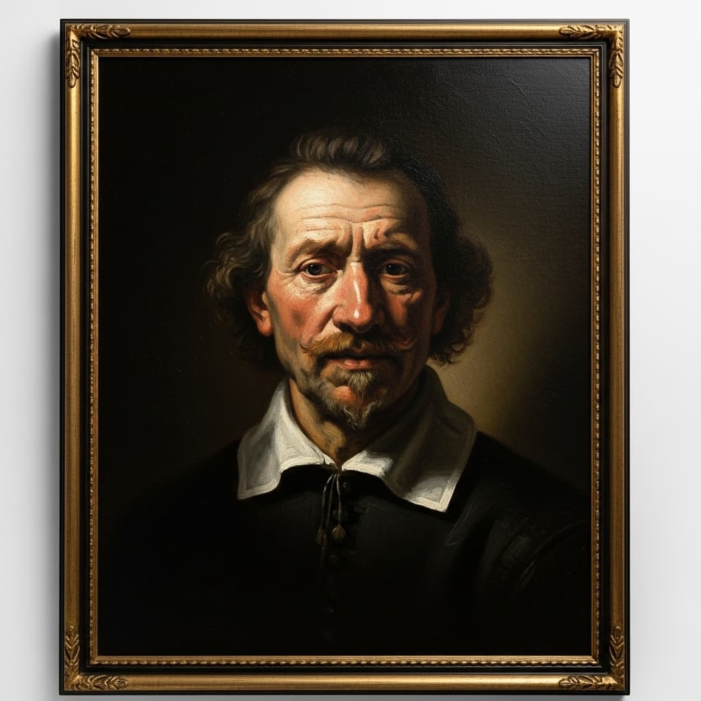 AI generated: A_Masterful_Rembrandt_Portrait_by_The_Artists