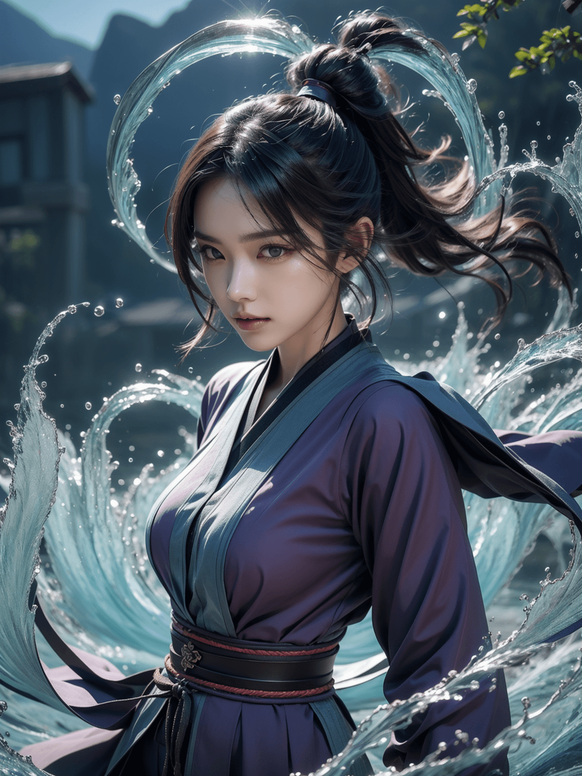AI generated: Masterpiece, Ultrarealistic, High Definition, wide angle, (Alchemy of Souls kdrama):1. 5, (Nak-su, G...
