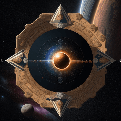 AI generated: High resolutio highly creative logo for Astro Watt in 8k, intricate detail, inspired by geometric an...