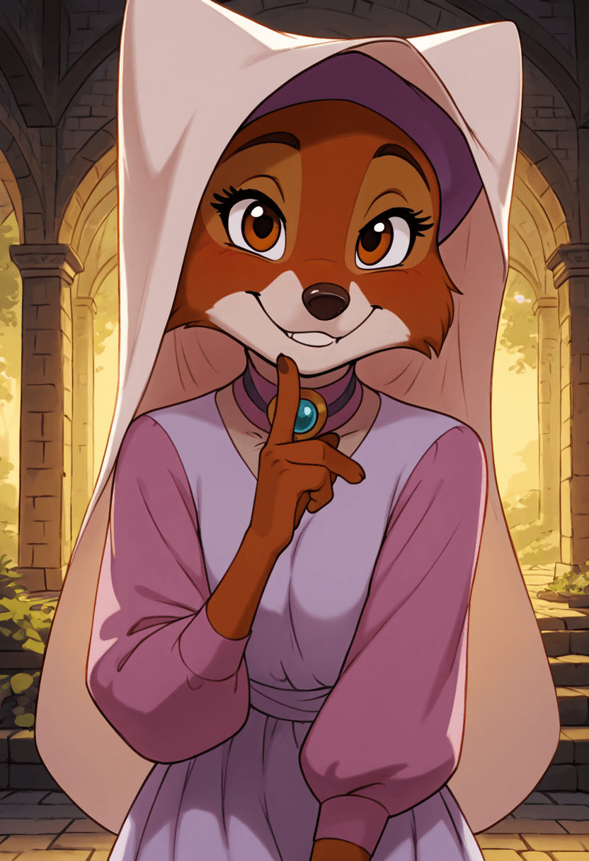 Maid Marian (Disney Robin Hood 1973) [ZIT & IL]