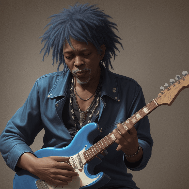 AI generated: Blues music