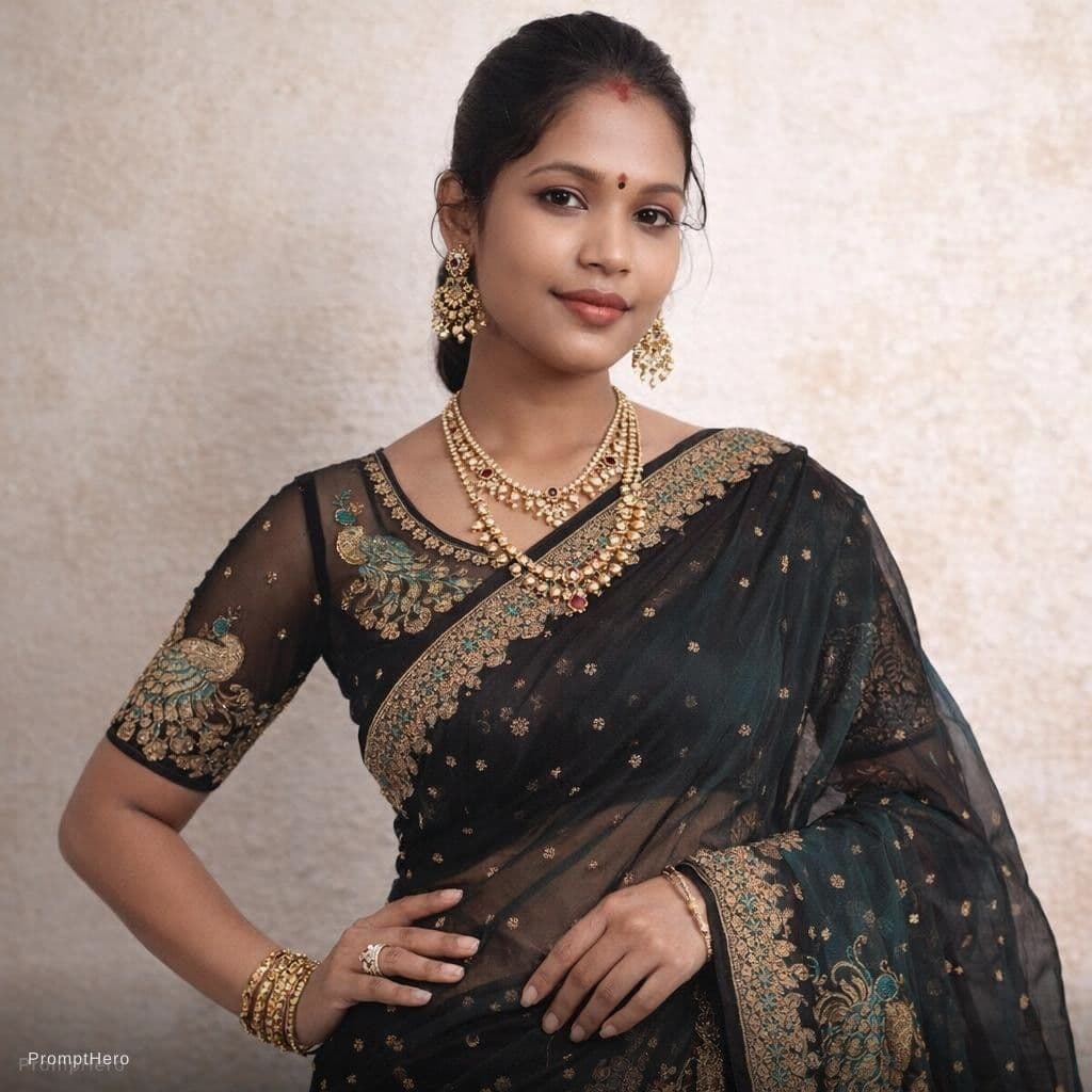 AI generated: Create a sexy girl  in india model 