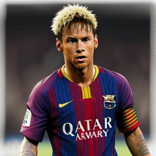 AI generated: messi ronaldo neymar yanyana foto