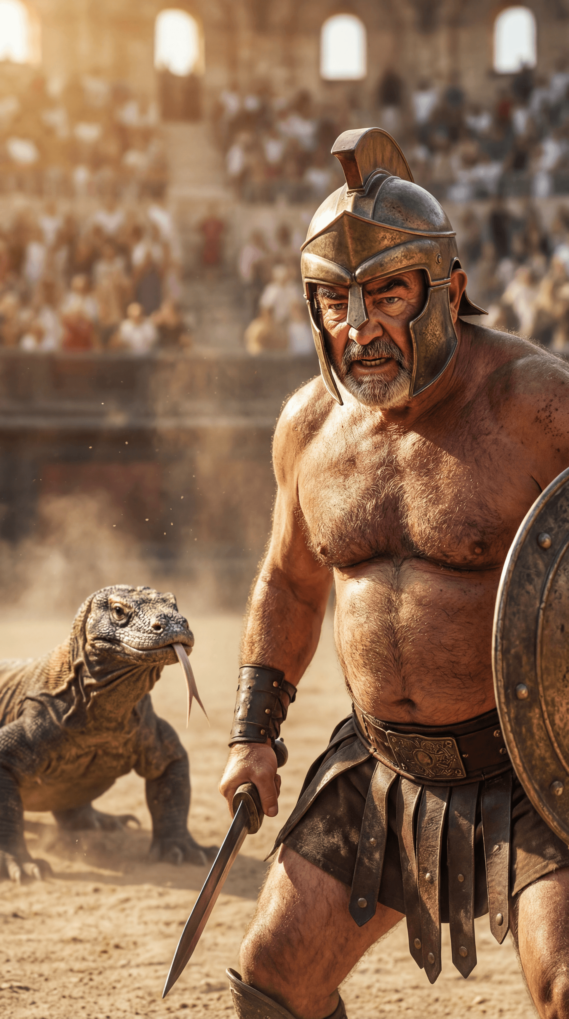 AI generated: ULTRA-REALISTIC CINEMATIC ACTION PHOTOGRAPH (vertical poster 9:16).
Looks like a real professional f...