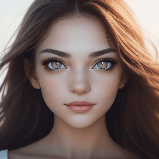 AI generated: https://s.mj.run/1150bpD5hFw Portrait Photography, A highly detailed close-up of a content woman loo...