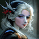AI generated: (masterpiece award winning illustration:1.2) , Snow White photorealistic , full sharp , detailed fac...