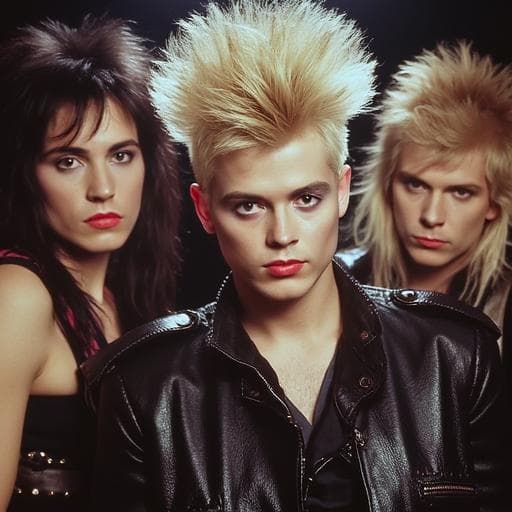 80S NEW WAVE POST PUNK AESTHETICS - Image 4
