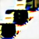 AI generated: black manikin lit with geometric neon dripping gold, forest in background, moody, dramatic, confiden...