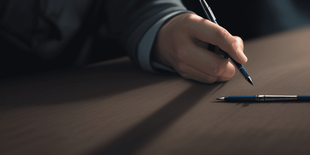 AI generated: A man who cannot find his pen where he dropped it , reality , 8k , hd , simulation world , fantastic...