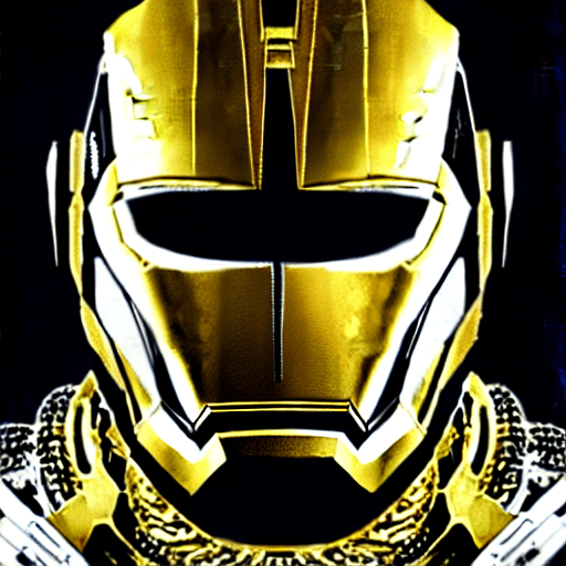 AI generated: Close-up portrait of a TONY STARK FACE WITH HELMET OPEN IRONMAN walking into no mans land, metallic ...