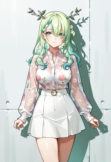 Sheer Floral Shirt - Image 4