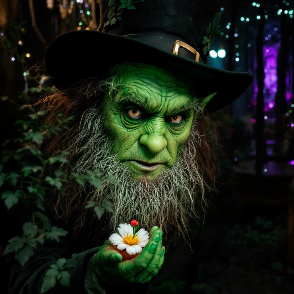 AI generated: freaky ahhh Joe rogan catches a leprechaun on set, freaks out mega mind