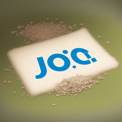 AI generated: create logo with litter J and O related to the testing application work

