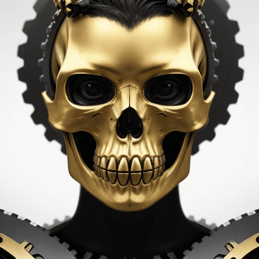AI generated: 8K, (masterpiece*high detailed*highres), (portrait shot), sharp focus, soft lighting, ((mechanical s...