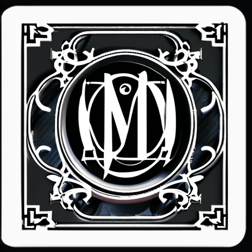 AI generated: monogram logo letters "fb", ligature, elegant, fancy