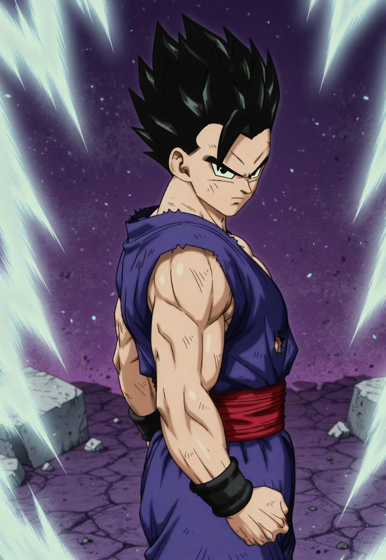 Gohan (DBS Super Hero) - Super Saiyan Forms, Ultimate and Beast Form- Illustrious