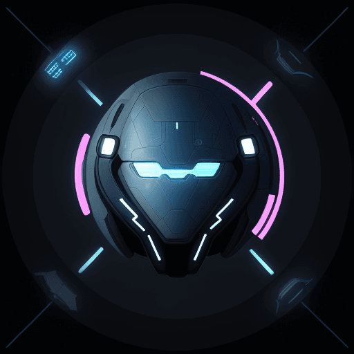AI generated: scifi ray icon