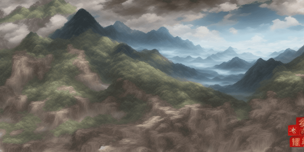 AI generated: a donghua banner, with less than 5 characters, with a lot of detail, high quality image, hyper reali...