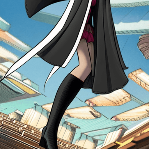 AI generated: Full body potrait, anime girl, anime style, pixiv, 1 girl, slim, thin, anime girl, adult, masked wit...