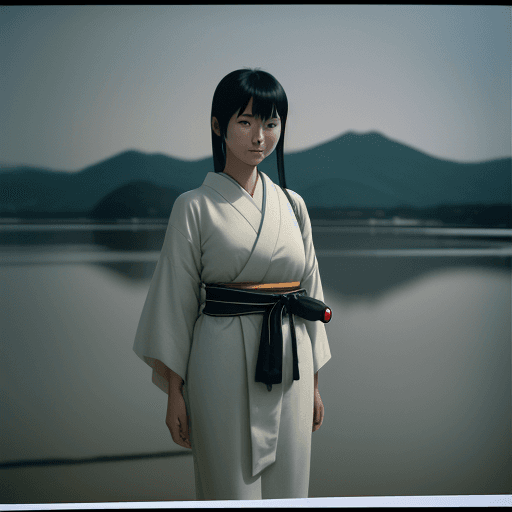 AI generated: Cinematic, documentary photography, Japanese model, 20-25 years old, full body picture, photorealist...