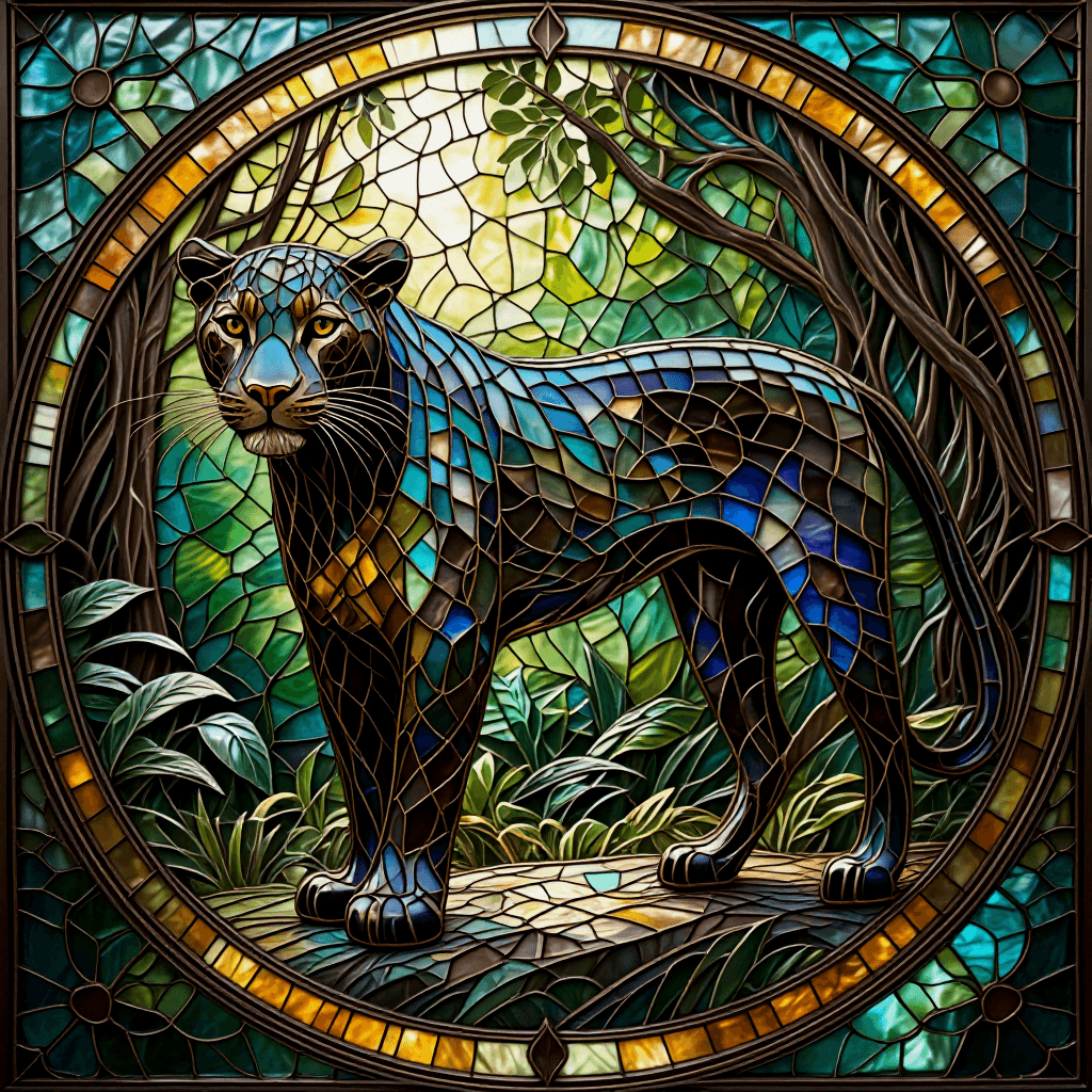 Stained Glass and Metal - CE