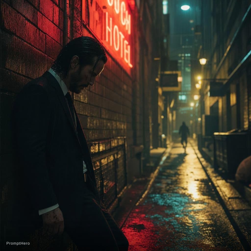 AI generated: Cinematic effect 

