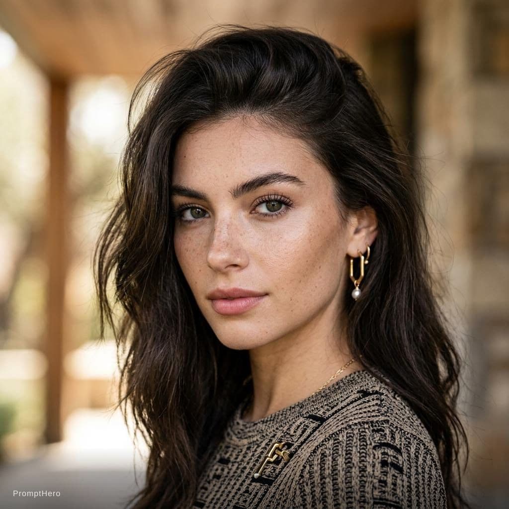 AI generated: close-up of a stunning fashion model, ultra-realistic, portrait, shot on a Sony A7III, high quality ...