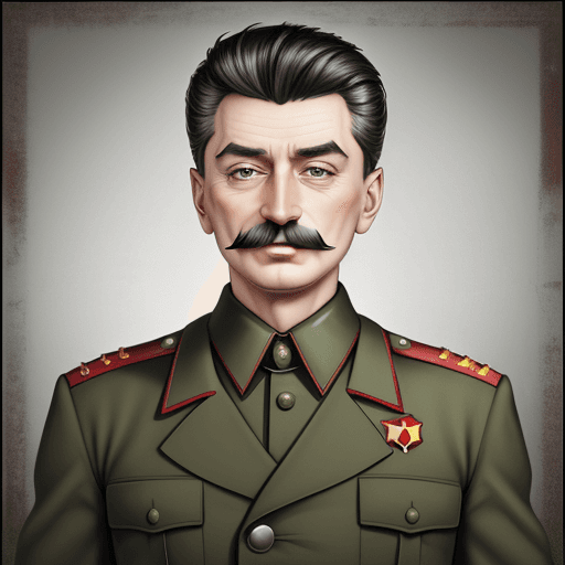 AI generated: make me Jozef stalin
